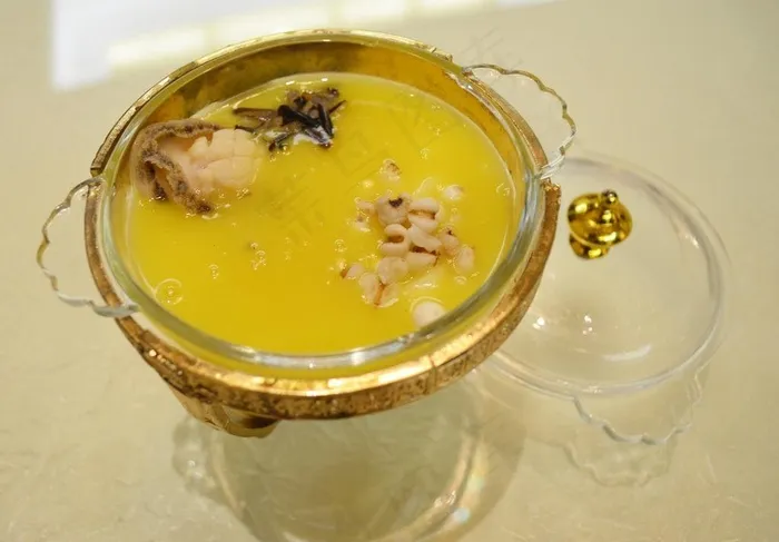 金汤野米薏仁鲍鱼图片