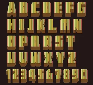 创意字母图片