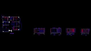 现代简约时尚家装平面图CAD图
