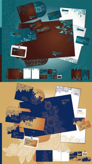 企业vi矢量素材下载