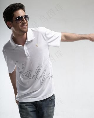 运动休闲时尚帅哥图片