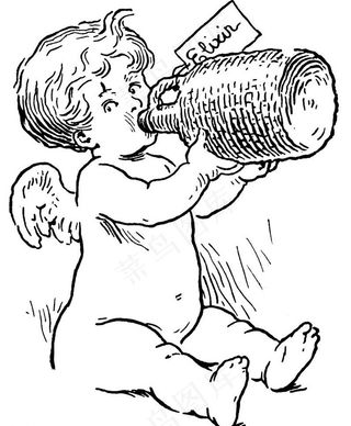 可爱的小天使图片