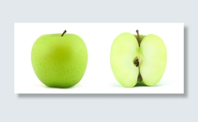 逼真水果之青苹果图片