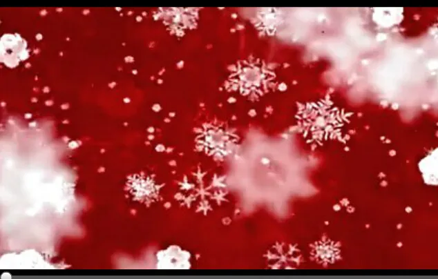 红色雪花背景素材 红色雪花背景素材
