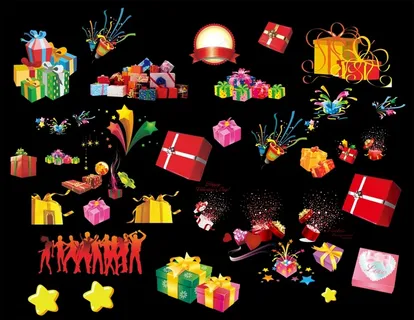 礼品盒 节日素材