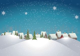 二十四节气之小雪小报手抄报模板