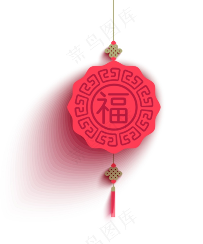 春节传统节日装饰灯笼素材png素材(1170X1409)