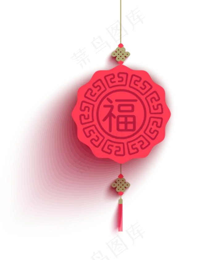 春节传统节日装饰灯笼素材png素材(1170X1409)