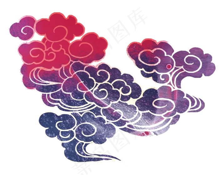 云中国风祥云古风云
