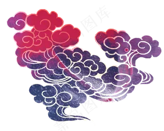 云中国风祥云古风云