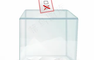 投票箱矢量剪贴画