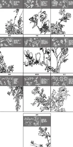 细致的地图矢量素材11 ~ 20