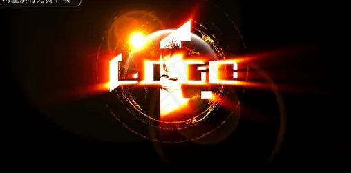 火焰文字LOGO演绎AE模板片