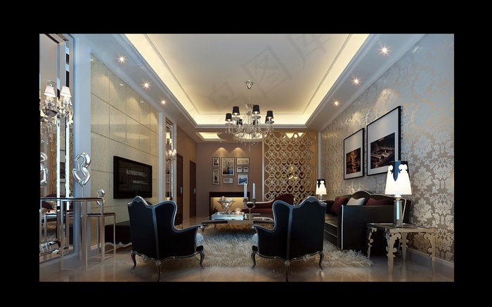 欧式装修设计效果图