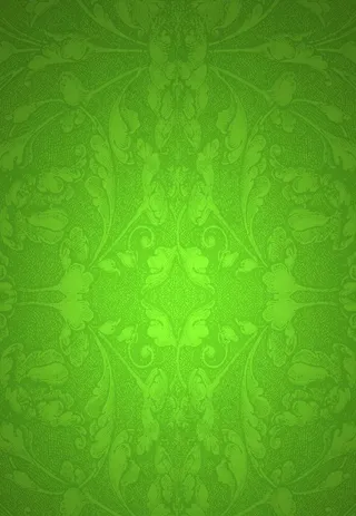 绿色花纹图片