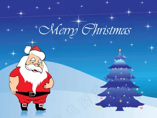 圣诞庆祝圣诞节装饰树