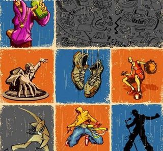 时尚绚丽背景图片