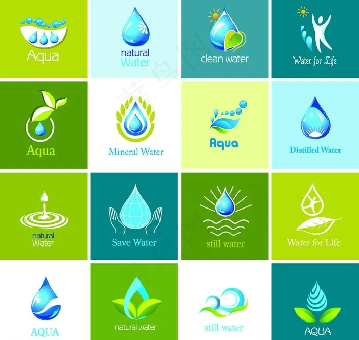 水滴图片eps,ai矢量模版下载