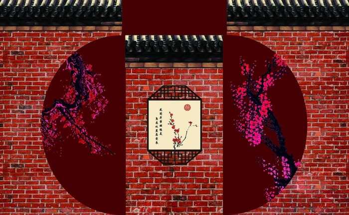 中式婚礼(6142X3780(DPI:300))psd模版下载