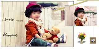 儿童相册模版