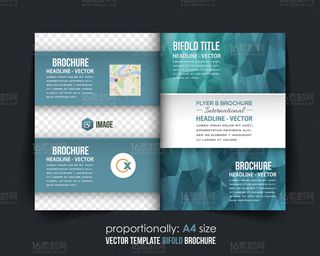 精美时尚画册单页设计矢量素材