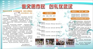 文明创建礼仪武汉