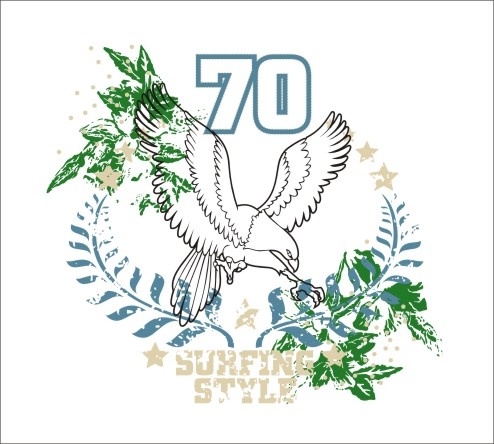 老鹰橄榄枝剪影矢量素材下载免费下载