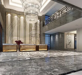 酒店大堂模型免费下载