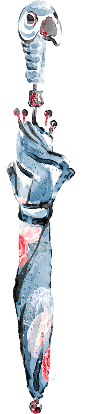 创意唯美手绘水彩花朵叶子海报婚礼装...