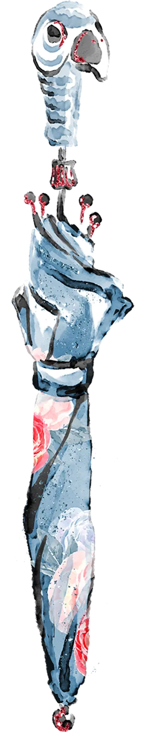 创意唯美手绘水彩花朵叶子海报婚礼装...