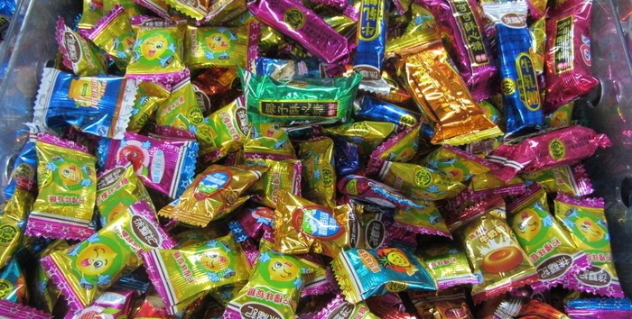 徐福记散装糖果图片