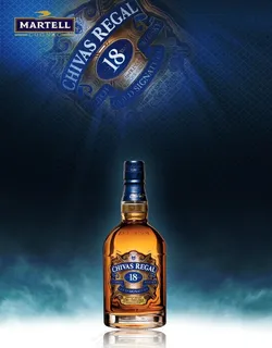 马爹利芝华士18年图片