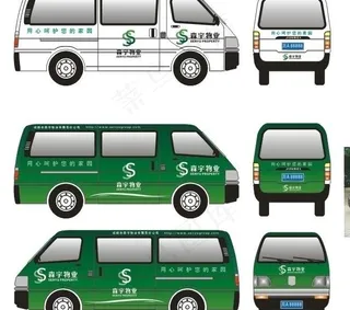 森宇物业音乐花园汽车车身贴