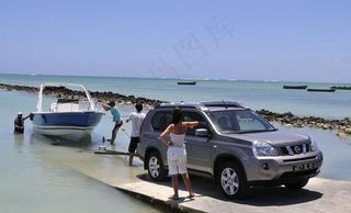 毛里求斯 路易港 海边景色图片