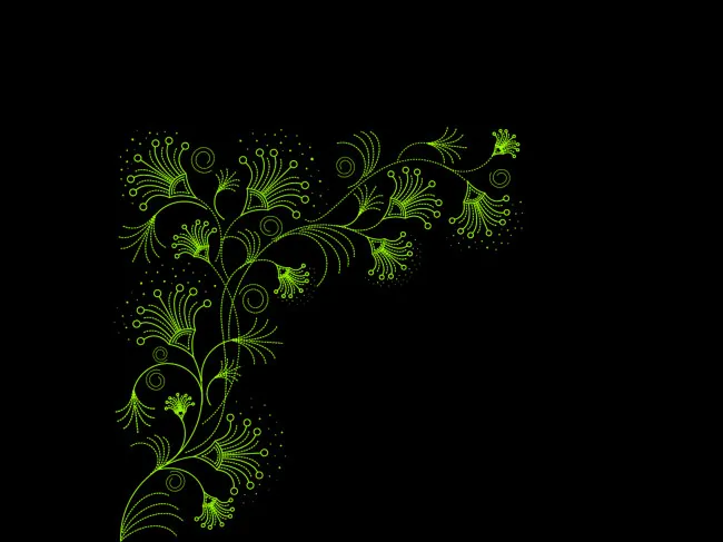 独特的花纹素材psd模版下载