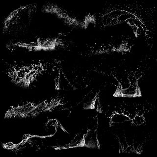 百款喷泉水花PNG免扣素材