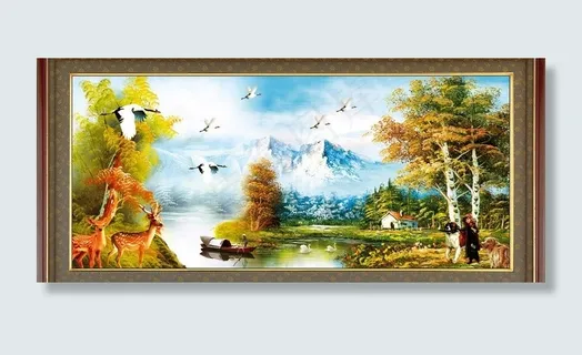 山水风景画图片 山水风景画图片