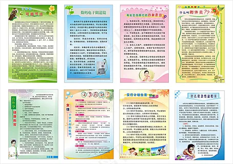 医院展板 计划生育展板