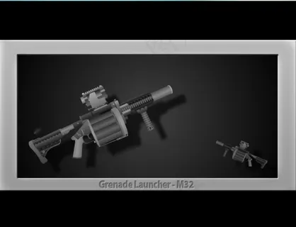 M32榴弹发射器flash动画