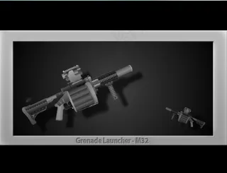 M32榴弹发射器flash动画