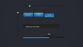进度条ui设计psd分层