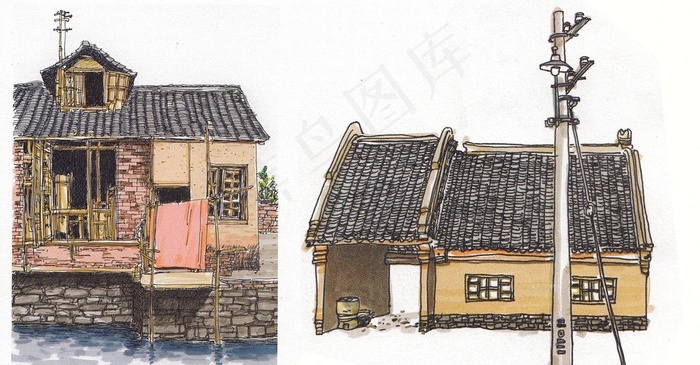 民居风景图片