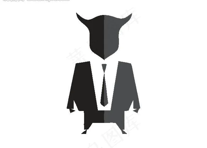 动物logo图片ai矢量模版下载