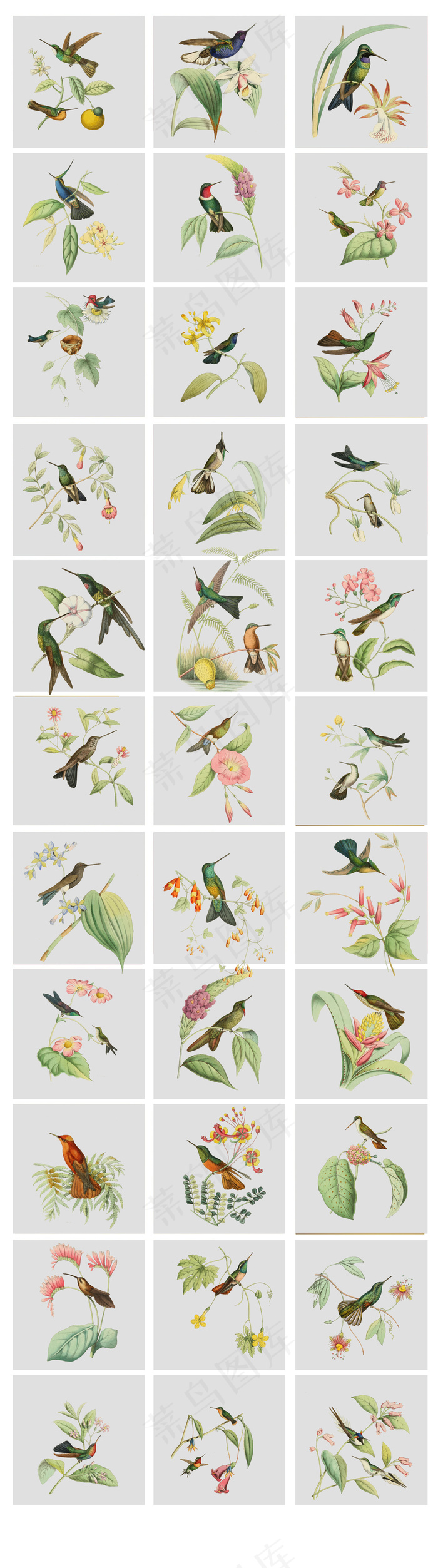 2017年高清免扣手绘PSD设计元...