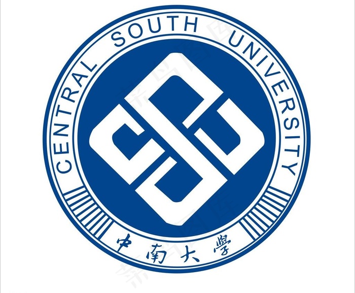 中南大学校徽图片cdr矢量模版下载