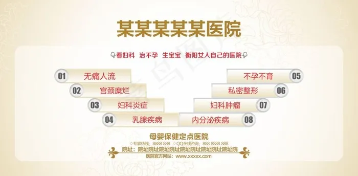 医院公交车站牌形象广告设计