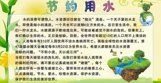 节约用水图片
