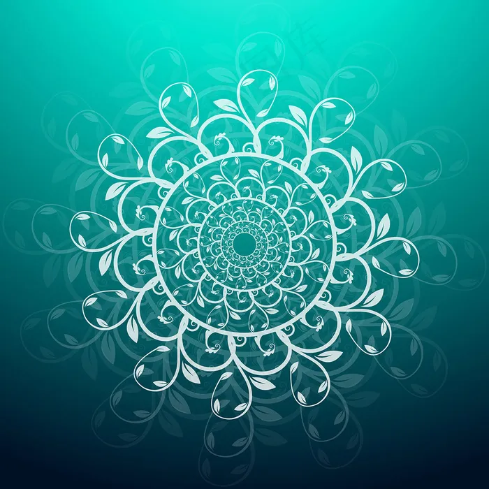 绿色背景矢量图