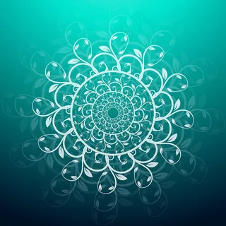 绿色背景矢量图