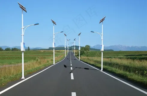 太阳能路灯图片